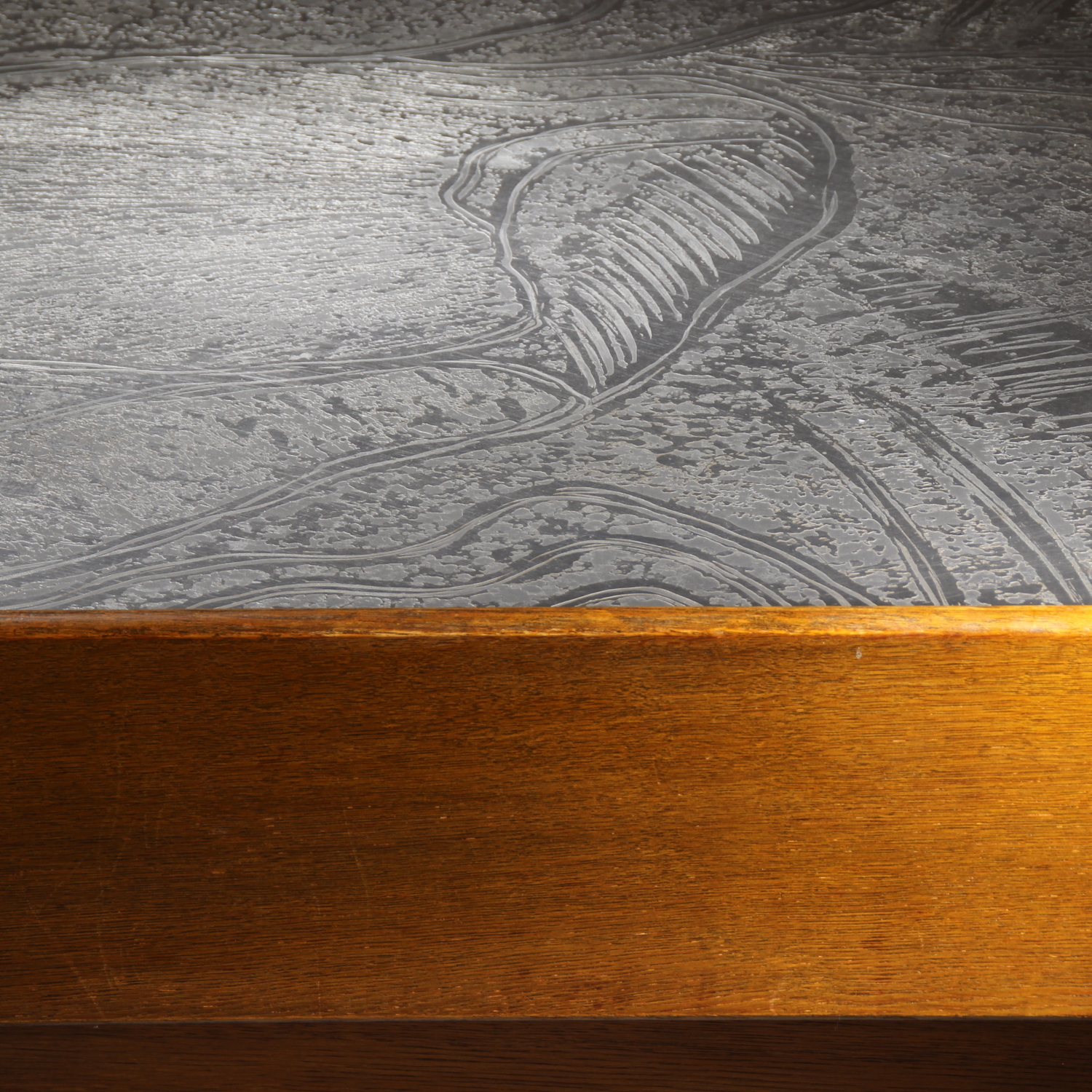 10-heinz-lilienthal-coffee-table-oak-etched-metal-1970s-studiolorono-lorono