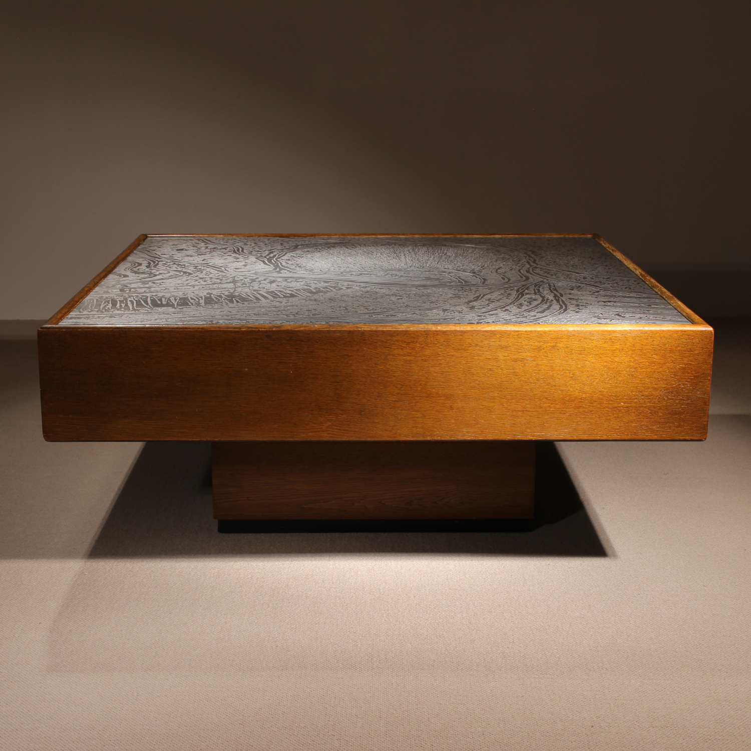 14-heinz-lilienthal-coffee-table-oak-etched-metal-1970s-studiolorono-lorono