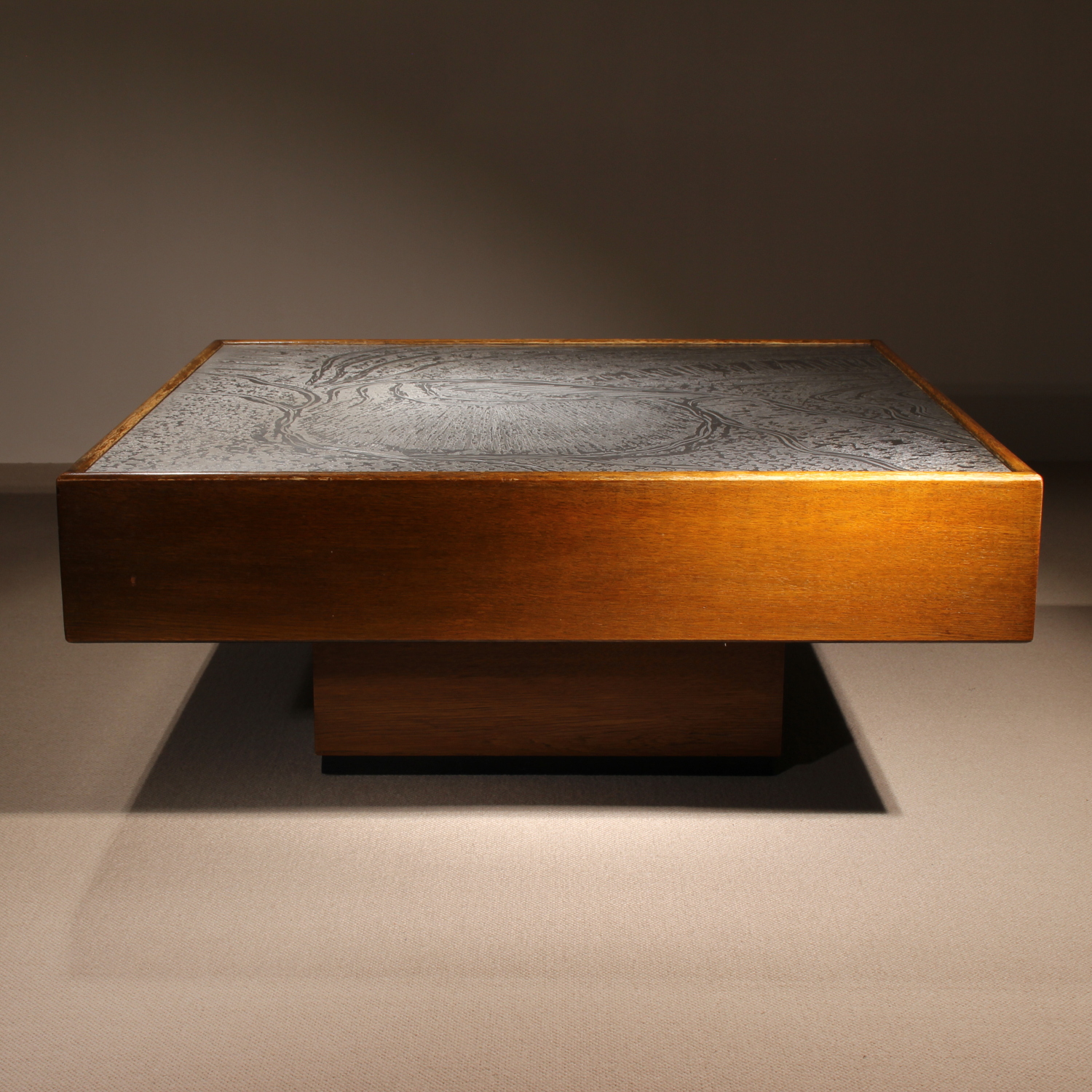 16-heinz-lilienthal-coffee-table-oak-etched-metal-1970s-studiolorono-lorono