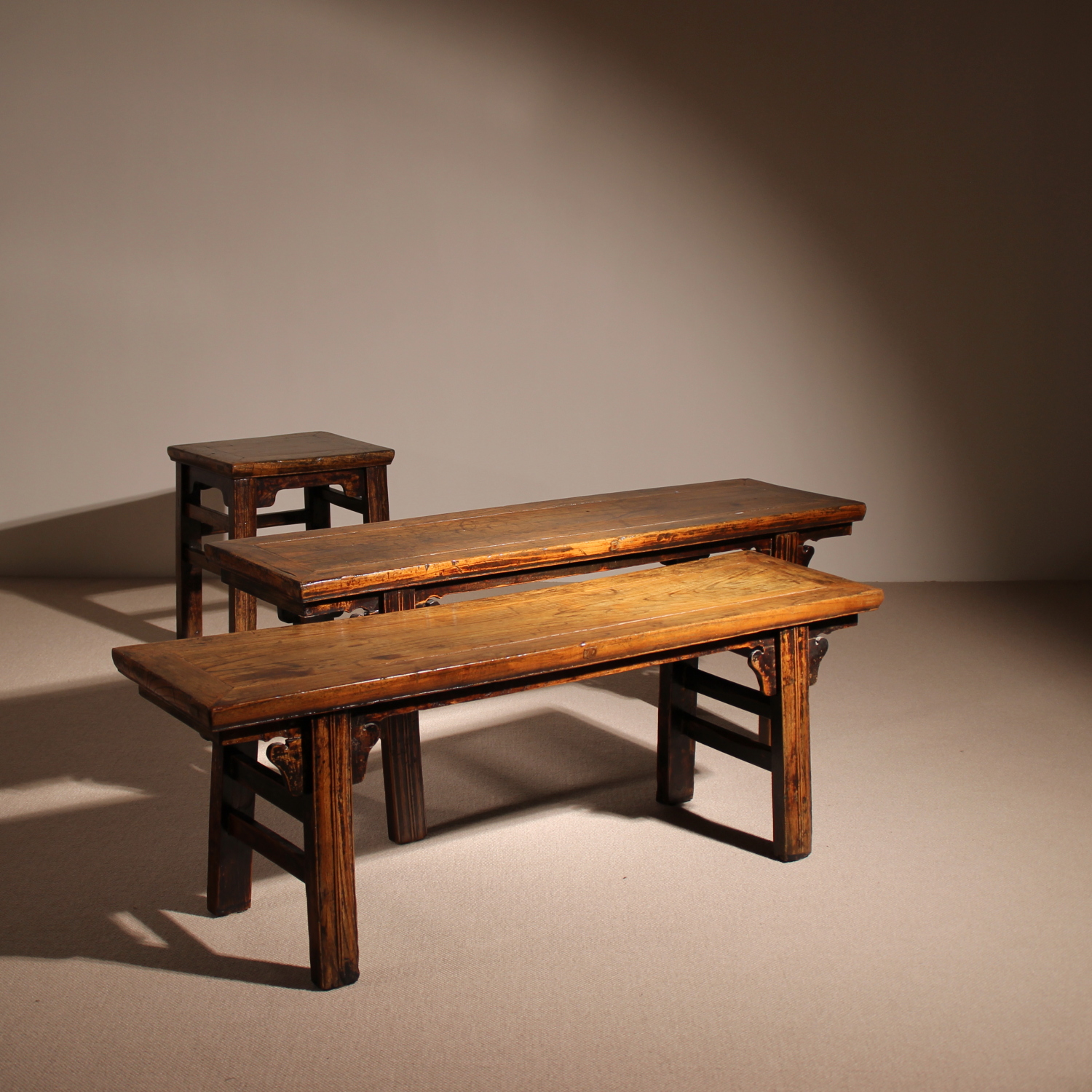 03-primitive-wabi-sabi-bench-stool-coffee-table-set-studiolorono-lorono