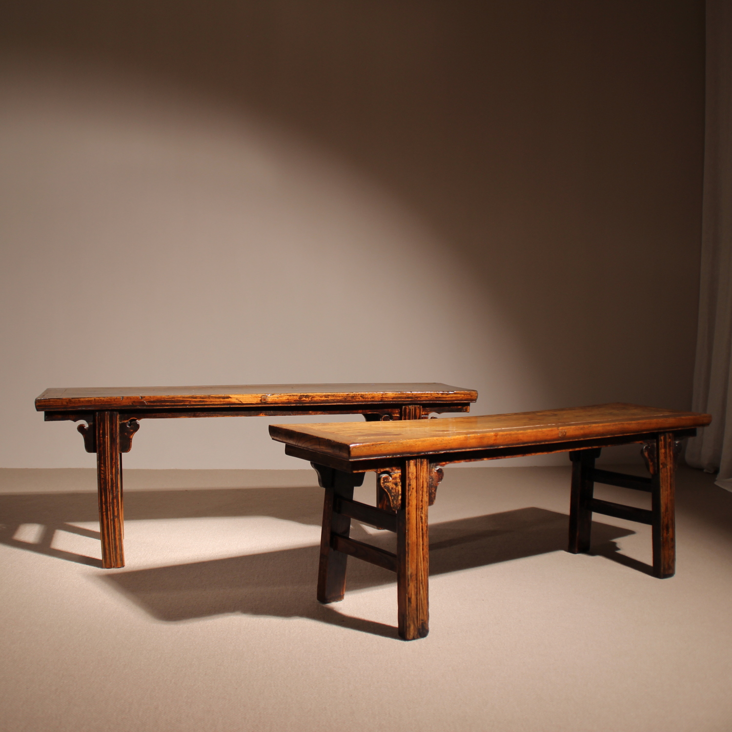 11-primitive-wabi-sabi-bench-stool-coffee-table-set-studiolorono-lorono